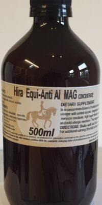 An amber bottle contains Formulated herbal supplement for allergy